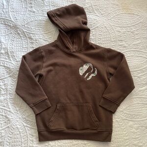 NWT Size 8 Girl Scout Era Logo Wonder Nation Custom Hoodie Vintage Uniform